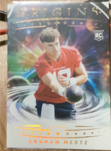 2025 Panini Origins #149 Graham Mertz — front