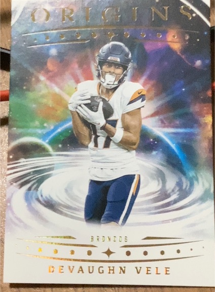 2025 Panini Origins #75 Devaughn Vele — front