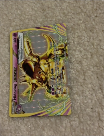 2016 Pokémon TCG XY Evolutions #46 Nidoking BREAK — front