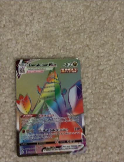 Pokémon TCG Sword & Shield Evolving Skies #219 Duraludon VMAX — front