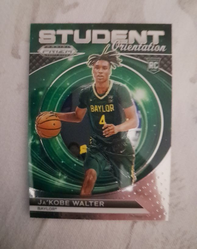 2024 Panini Prizm Draft Picks #21 Ja'Kobe Walter Student Orientation — front