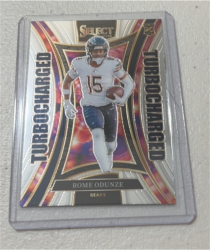 2024 Panini Select Turbocharged #22 Rome Odunze — front