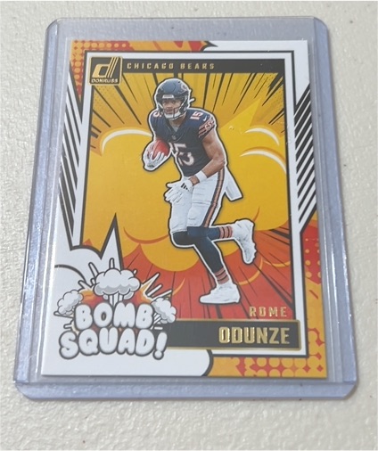 2024 Panini Donruss #3 Rome Odunze Bomb Squad — front