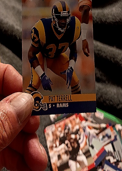 1990 Pro Set #37 Pat Terrell — front