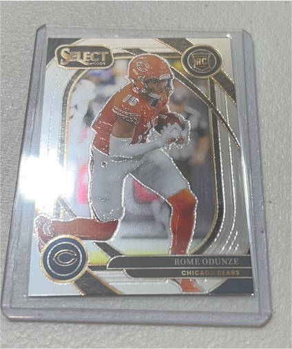 2024 Panini Select Club Level #236 Rome Odunze — front