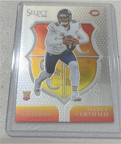 2024 Panini Select - Select Certified Rookies #1 Caleb Williams — front
