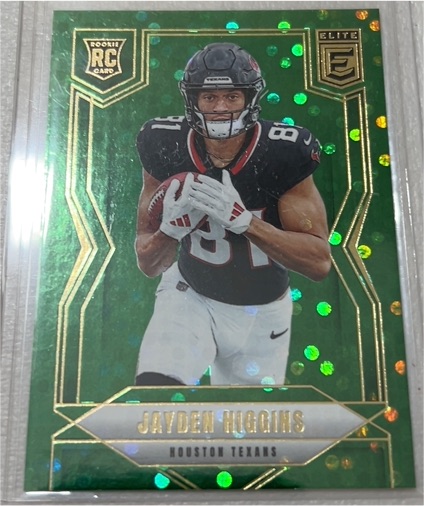 2025 Panini Donruss Elite #134 Jayden Higgins — front