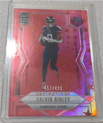 2025 Panini Donruss Elite Aspirations #3 Calvin Ridley — front