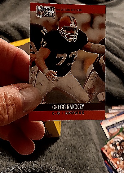1990 Pro Set #73 Gregg Rakoczy — front