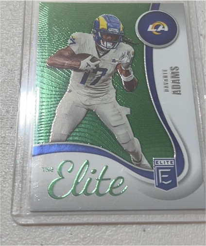 2025 Panini Donruss Elite #8 Davante Adams The Elite — front