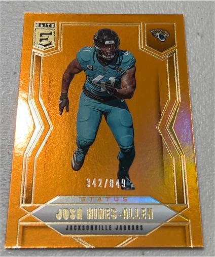 2025 Donruss Elite #64 Josh Hines-Allen — front