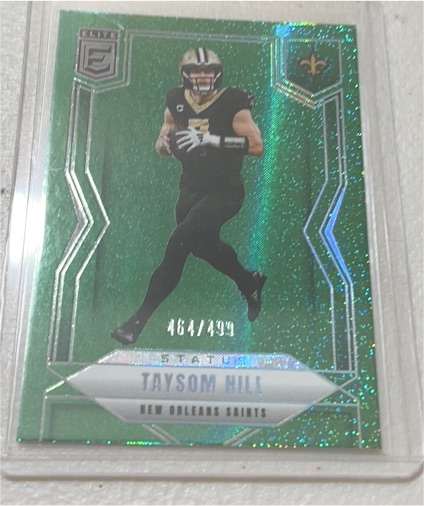 2025 Donruss Elite #50 Taysom Hill — front