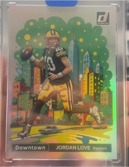 2024 Donruss Downtown #5 Jordan Love — front