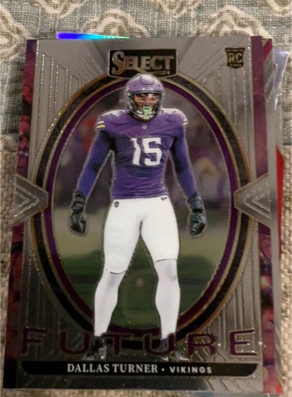 2024 Panini Select #25 Dallas Turner Select Future — front
