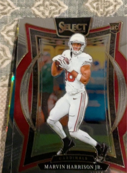 2024 Panini Select #28 Marvin Harrison Jr. — front