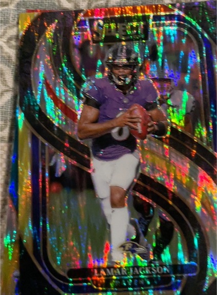 2024 Panini Select Premier Level #121 Lamar Jackson — front