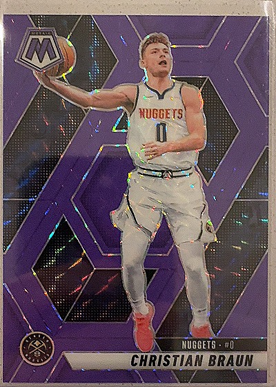 2024-25 Panini Mosaic #0 Christian Braun — front