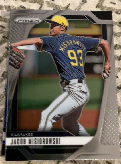 2025 Panini Prizm #4 Jacob Misiorowski — front