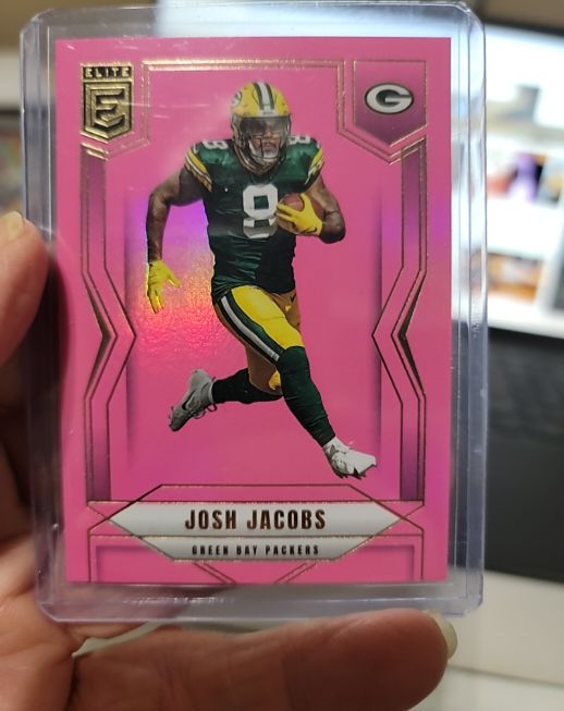 2025 Donruss Elite #24 Josh Jacobs — front