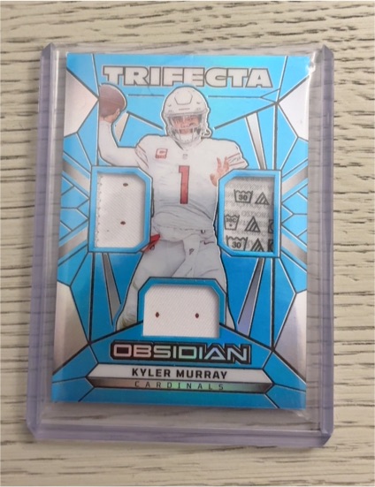 2024 Panini Obsidian Trifecta Triple Jersey Patch Kyler Murray — front
