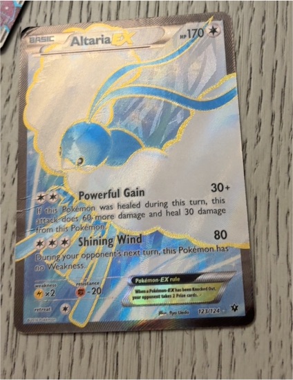 2016 Pokémon #123 Altaria EX — front