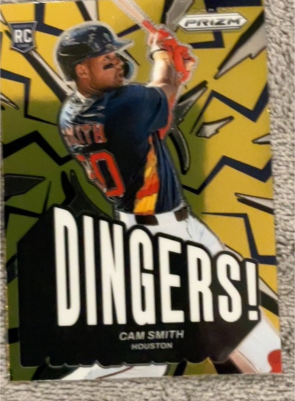 2025 Panini Prizm #20 Cam Smith Dingers! — front