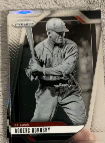 2025 Panini Prizm #62 Rogers Hornsby — front