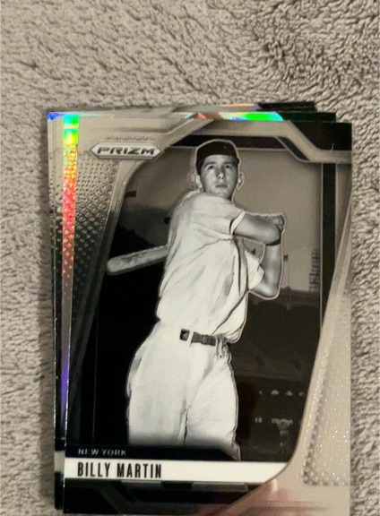 2025 Panini Prizm Baseball #109 Billy Martin — front