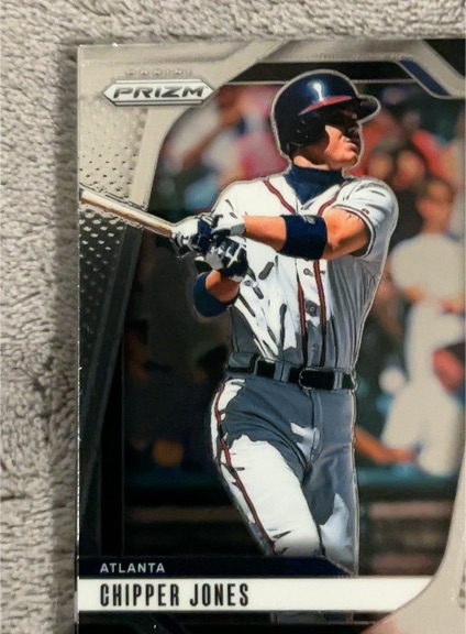 2025 Panini Prizm #220 Chipper Jones — front