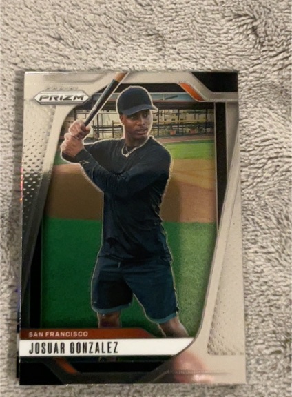 2025 Panini Prizm Josuar Gonzalez — front