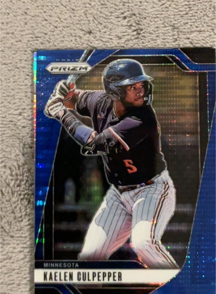 2025 Panini Prizm #9 Kaelen Culpepper — front