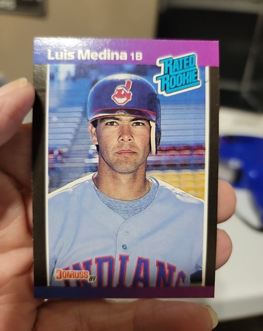 1989 Donruss #36 Luis Medina Rated Rookie — front