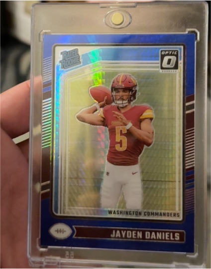 2024 Donruss Optic #248 Jayden Daniels — front