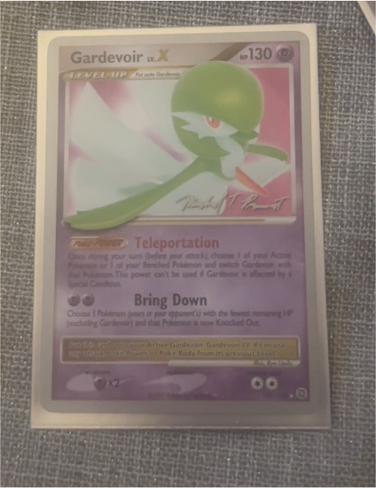 2010 Pokémon TCG Gardevoir LV.X #131 — front