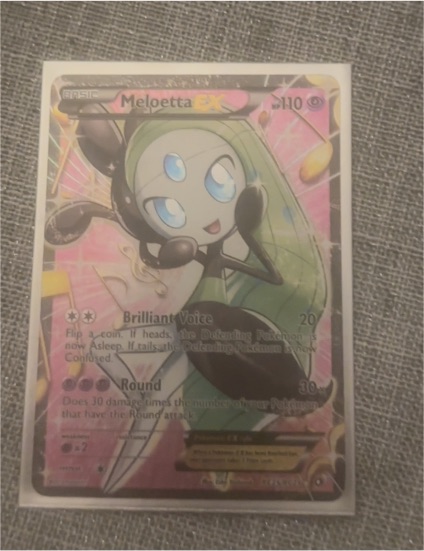 2013 Pokémon RC25 Meloetta EX — front
