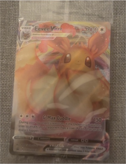 Pokémon TCG Sword & Shield Eevee VMAX SWSH087 — front