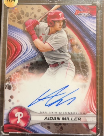 2024 Bowman's Best #B24-AM Aidan Miller — front