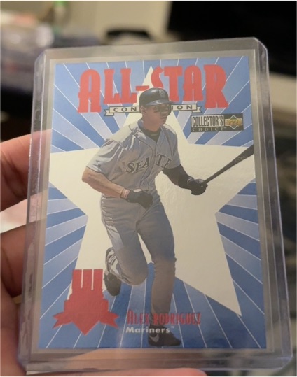 1997 Upper Deck Collector's Choice #4 Alex Rodriguez — front