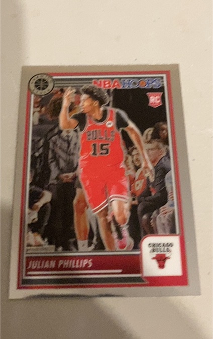 2023-24 Panini NBA Hoops Premium Stock #61 Julian Phillips — front