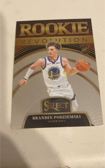2023-24 Panini Select Rookie Revolution #Brandin Podziemski — front