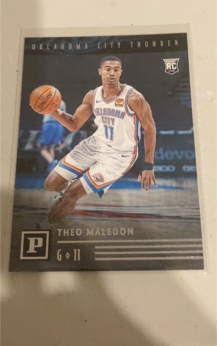 2020-21 Panini Chronicles #128 Theo Maledon — front