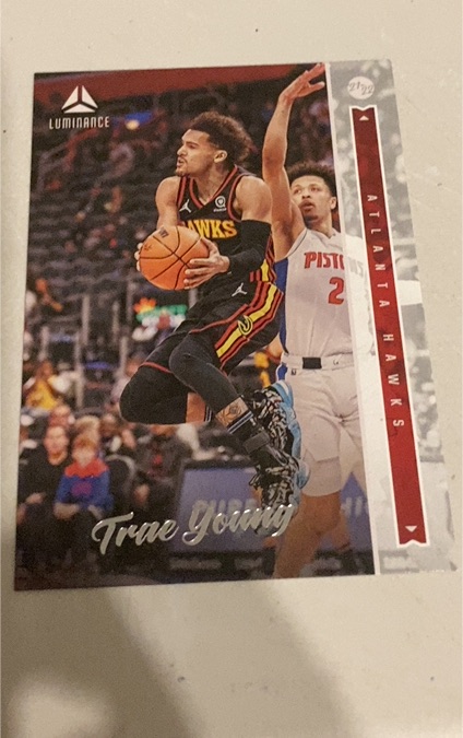 2021-22 Panini Chronicles Luminance #245 Trae Young — front