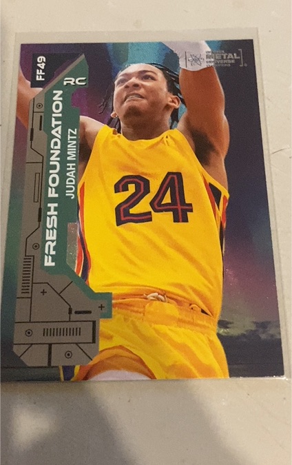 2023 SkyBox Metal Universe Champions #FF49 Judah Mintz Fresh Foundation — front