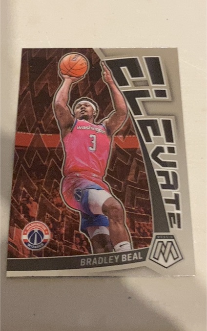 2022-23 Panini Mosaic #23 Bradley Beal Elevate — front