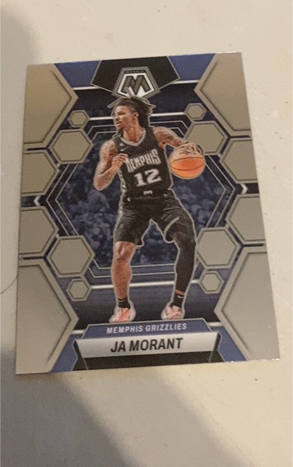 2022-23 Panini Mosaic #82 Ja Morant — front