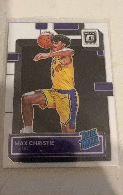 2022-23 Donruss Optic #233 Max Christie — front