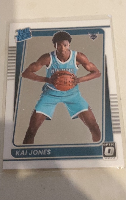 2021-22 Panini Donruss Optic #182 Kai Jones — front