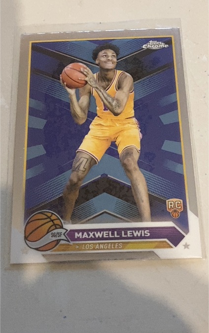 2023-24 Topps Chrome #16 Maxwell Lewis — front