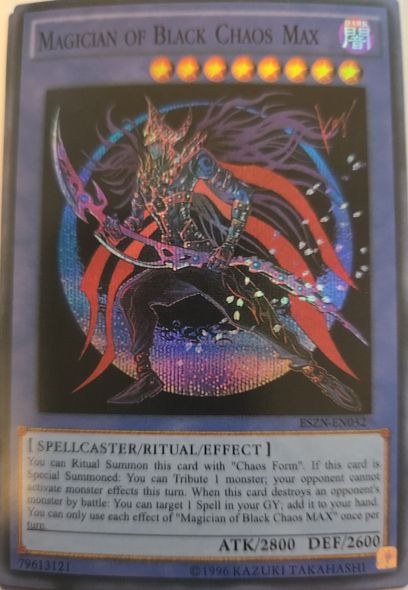2019 Yu-Gi-Oh! TN19-EN002 Magician of Black Chaos Max — front