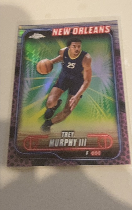 2024-25 Topps Chrome #144 Trey Murphy III — front